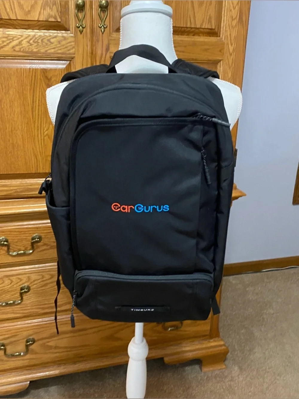 Timbuk2 Parkside Backpack‎ Eco Black Casual Travel School Office 384-3-1068